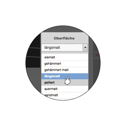 Leštěné nebo texturované