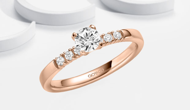 0,5 ct půlkarátové zásnubní prsteny | acredo