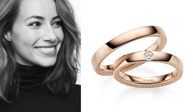 Elegantní snubní prsteny, zásnubní prsteny | acredo