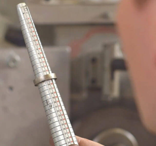 Změna velikosti prstenu